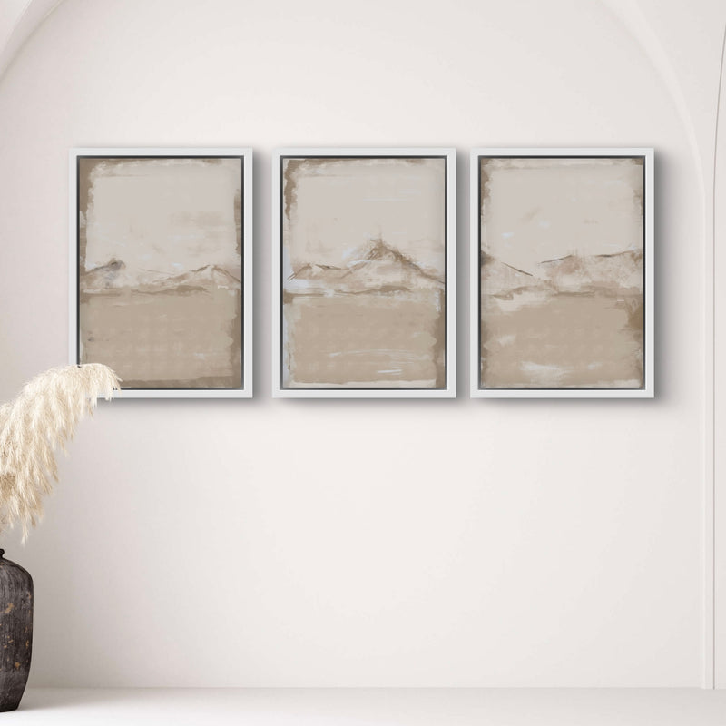 Set of 3 Framed Canvas - Sierra