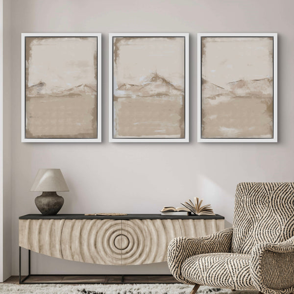 Set of 3 Framed Canvas - Sierra