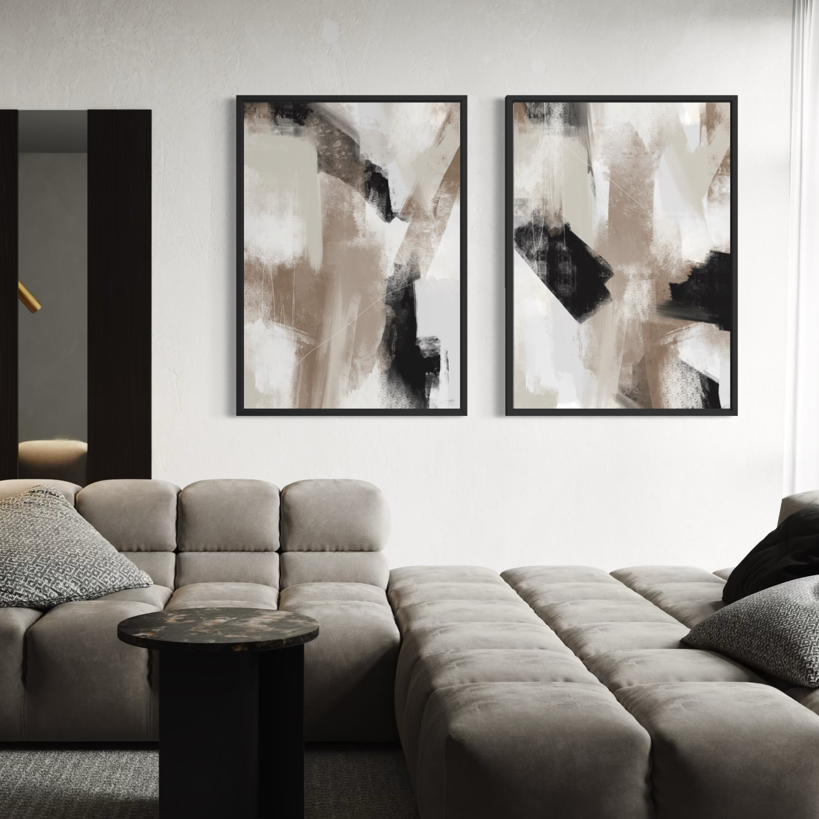 Framed Canvas Set of 2 - Soho