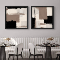 Framed Canvas Set of 2 - Oslo