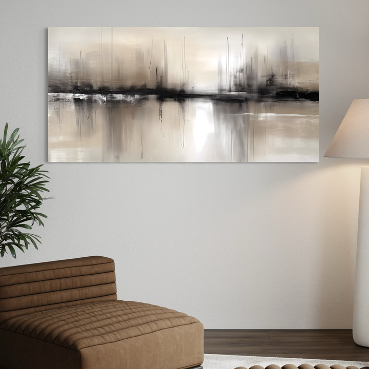 Abstract Canvas - Dusk Line