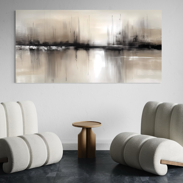 Abstract Canvas - Dusk Line