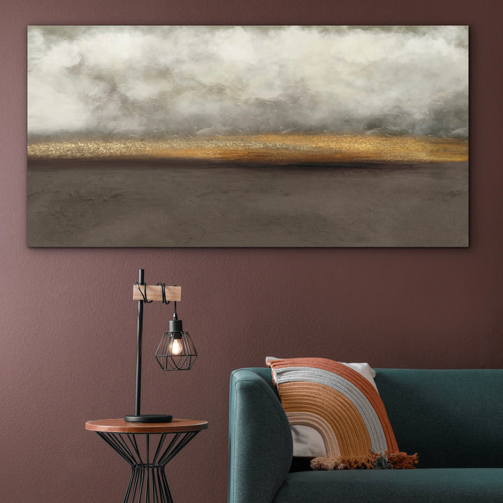 Abstract Canvas - Golden Expanse