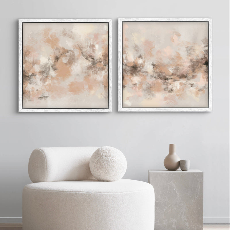 Framed Canvas Set of 2 - Sand Storm