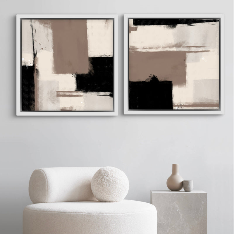 Framed Canvas Set of 2 - Oslo