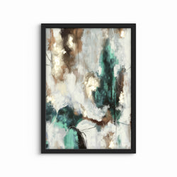 Set of 1 - Abstract Art 'Green Forest'