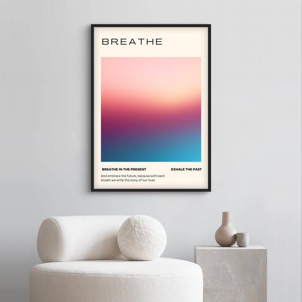 Set of 1 - Abstract Art 'Breathe'
