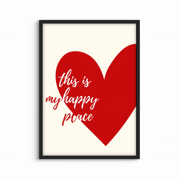 Set of 1 - Happy Place