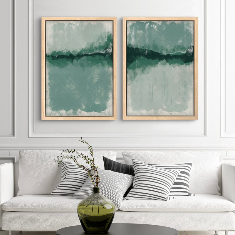 Framed Canvas Set of 2 - Venice