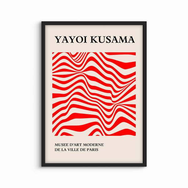 Set of 1 - Abstract Art 'Yayoi Kusama'