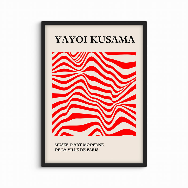 Set of 1 - Abstract Art 'Yayoi Kusama'