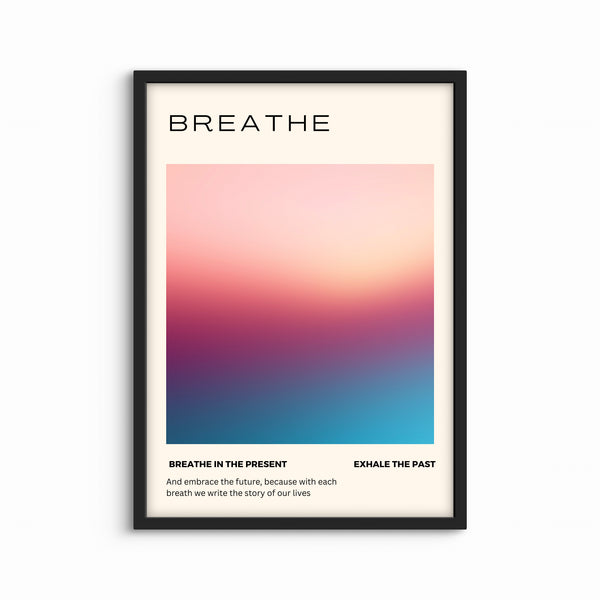 Set of 1 - Abstract Art 'Breathe'