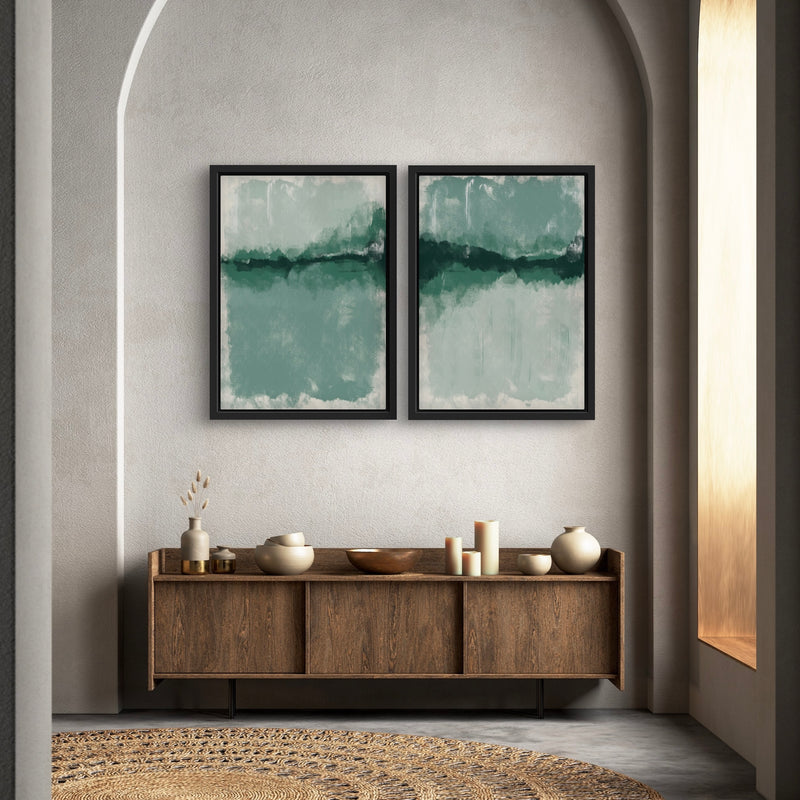 Framed Canvas Set of 2 - Venice