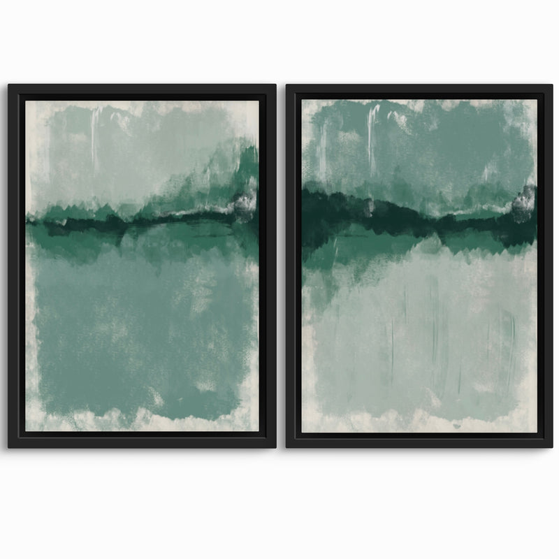 Framed Canvas Set of 2 - Venice