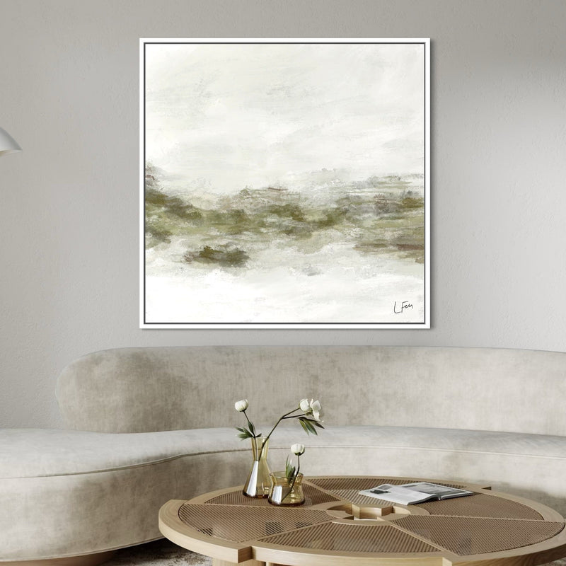 Framed Canvas - Spring Moss