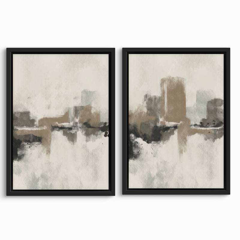 Framed Canvas Set of 2 - Dubrovnik