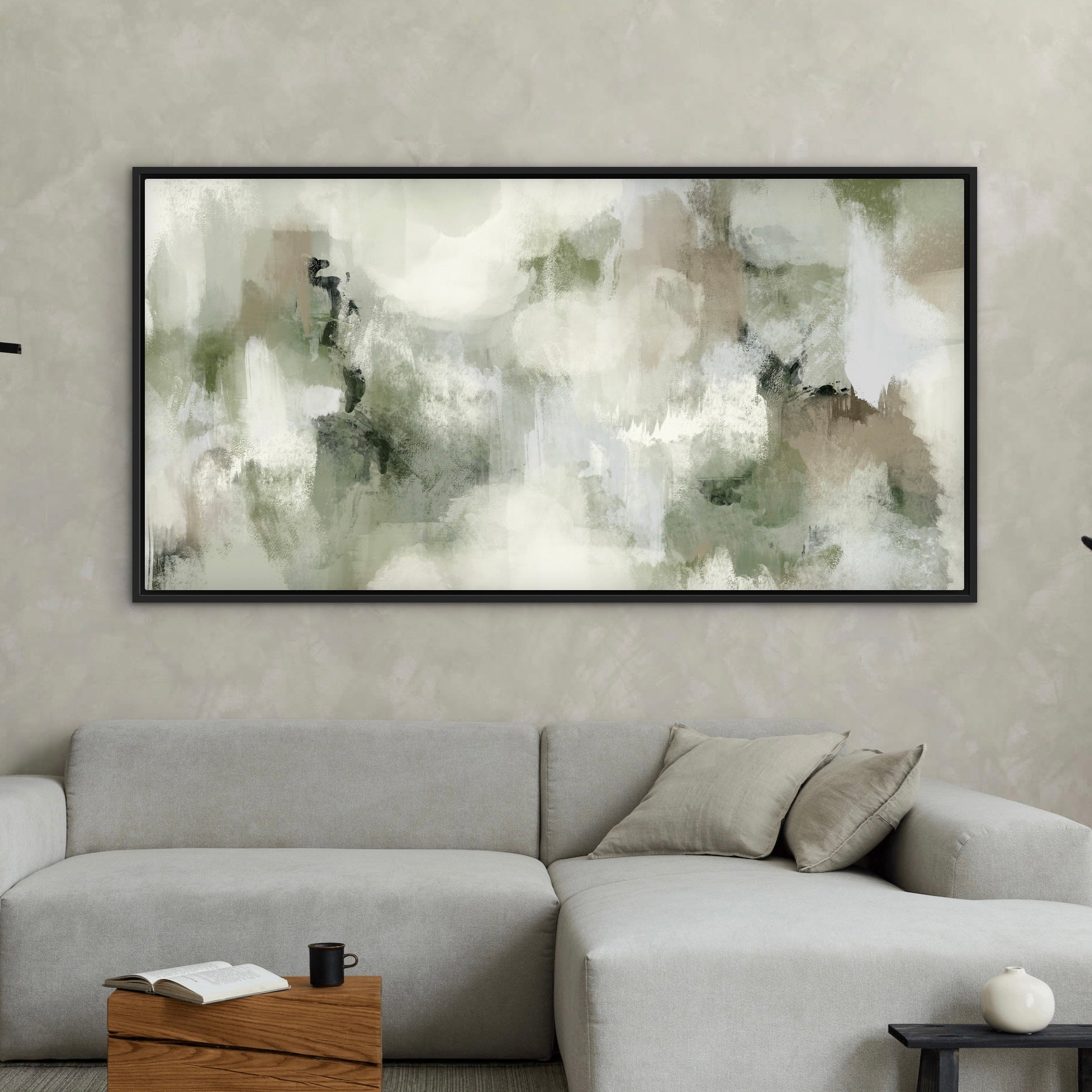 Framed Canvas - Woodland Serenity
