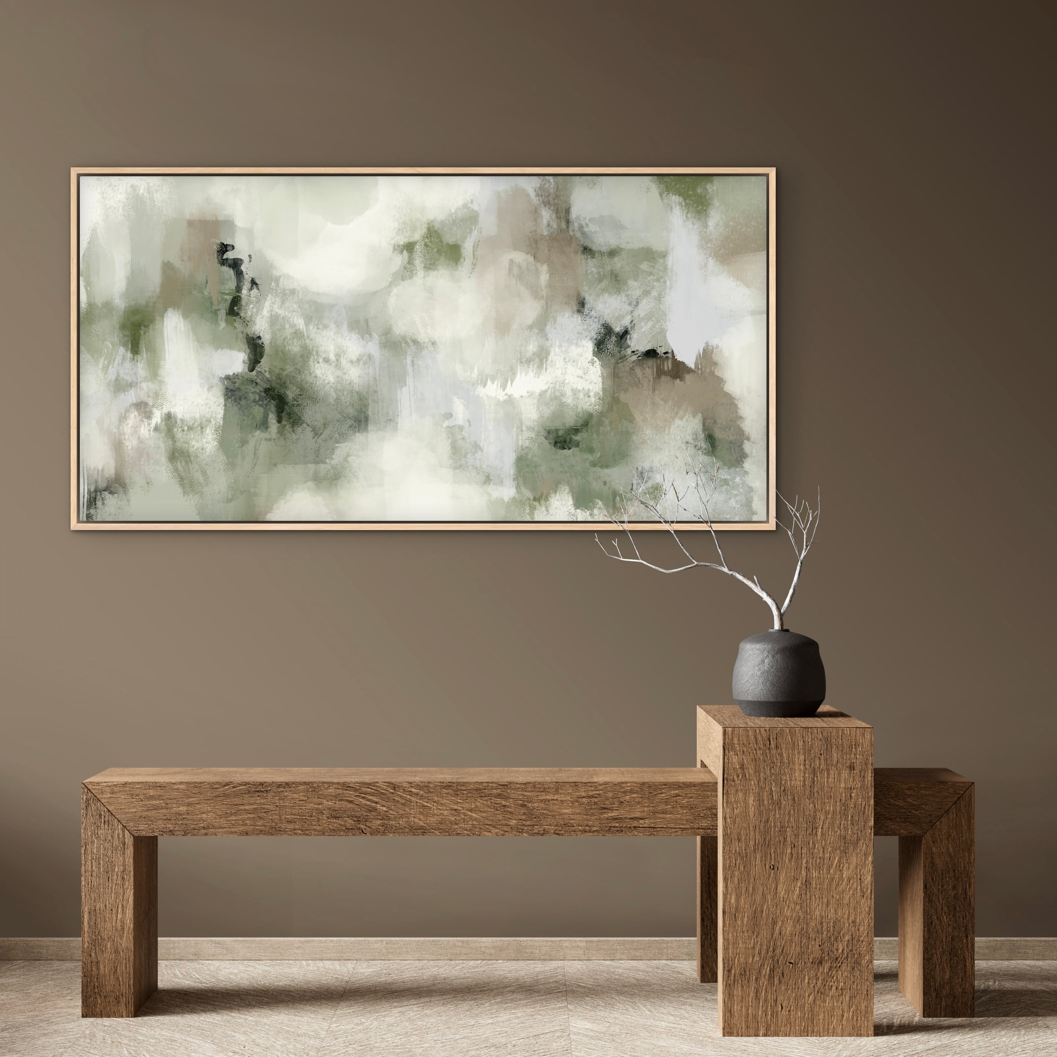 Framed Canvas - Woodland Serenity
