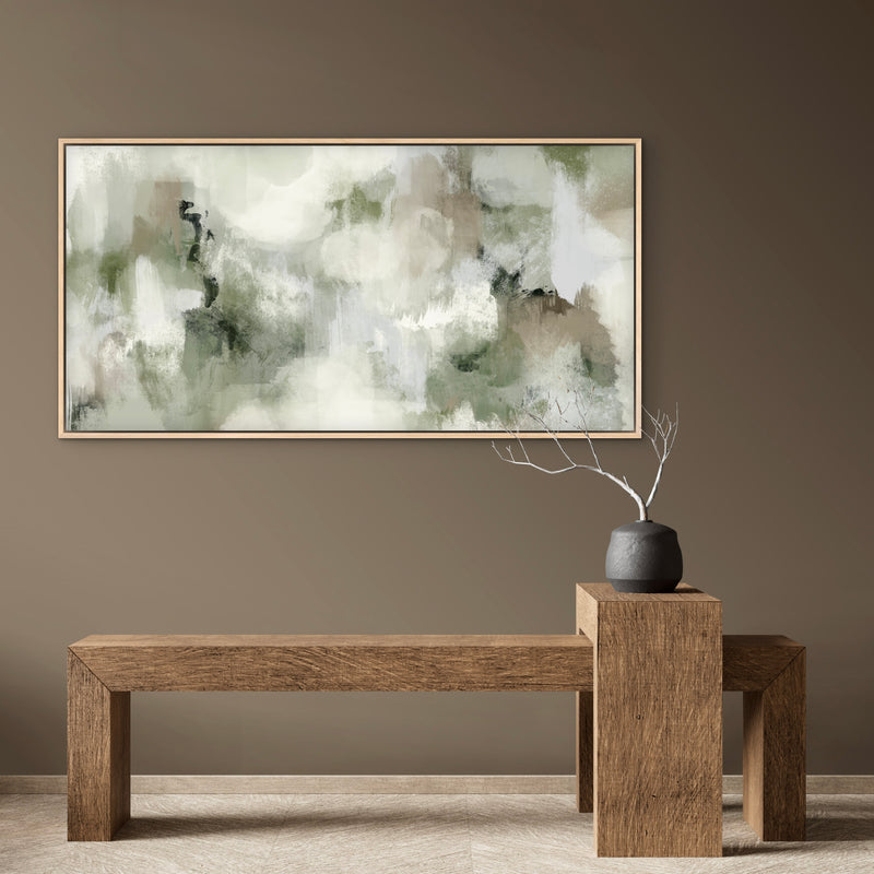Framed Canvas - Woodland Serenity