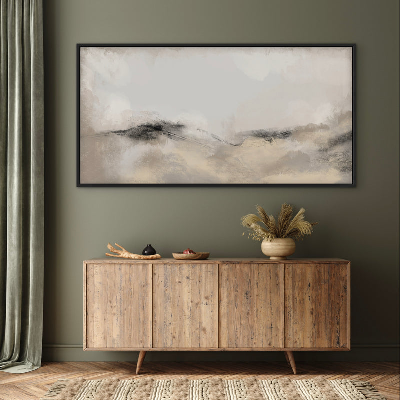 Framed Canvas - Stockholm Mist