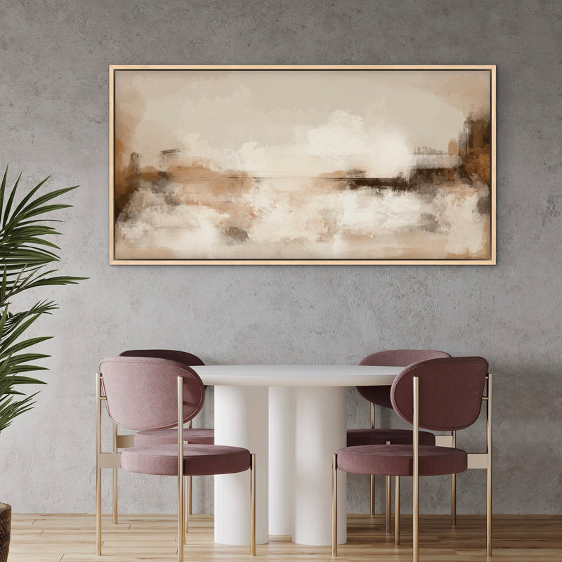 Framed Canvas - Seville Red