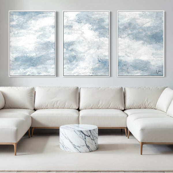 Set of 3 Framed Canvas - Verona