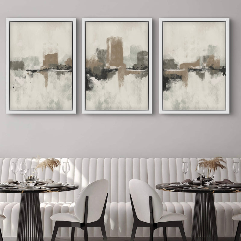 Set of 3 Framed Canvas - Dubrovnik