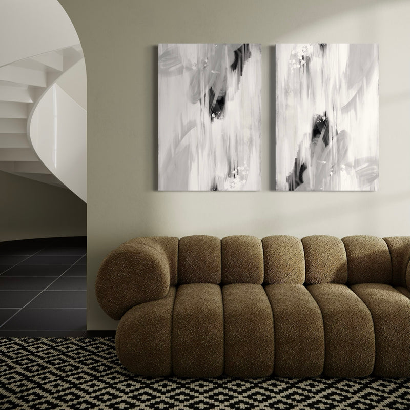 Abstract Canvas Set of 2 - Monaco