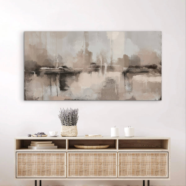 Abstract Canvas - Mountain Dusk