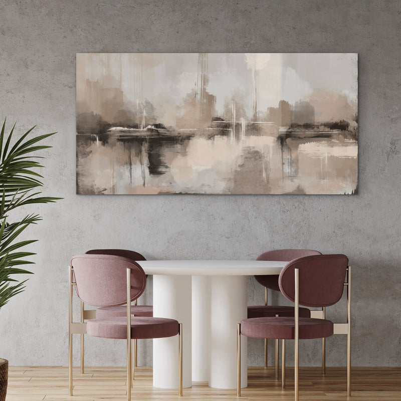 Abstract Canvas - Mountain Dusk