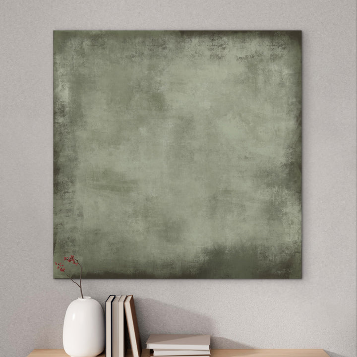 Abstract Canvas - Oslo Olive