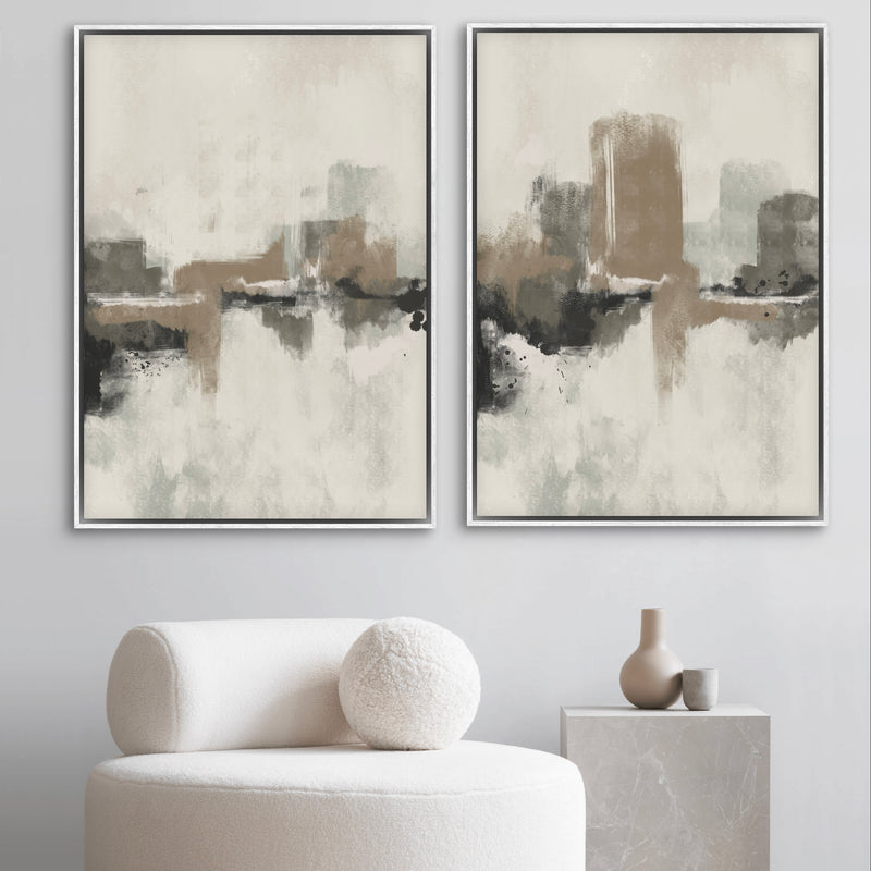 Framed Canvas Set of 2 - Dubrovnik