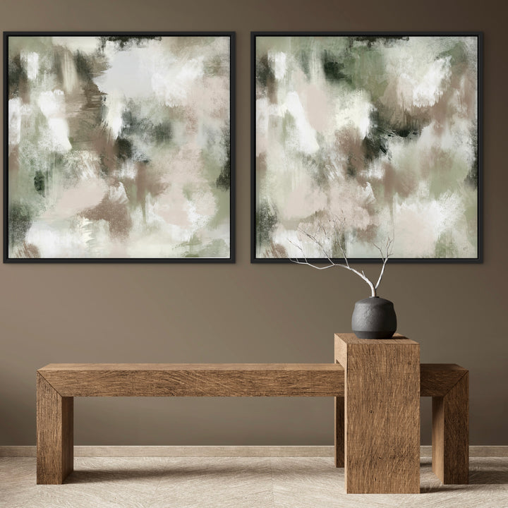 Framed Canvas Set of 2 - Riviera Hues