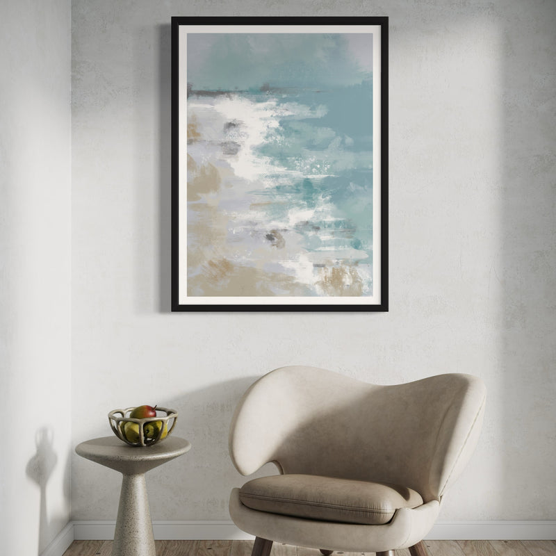 Set of 1 - Abstract Art 'Ocean Days'