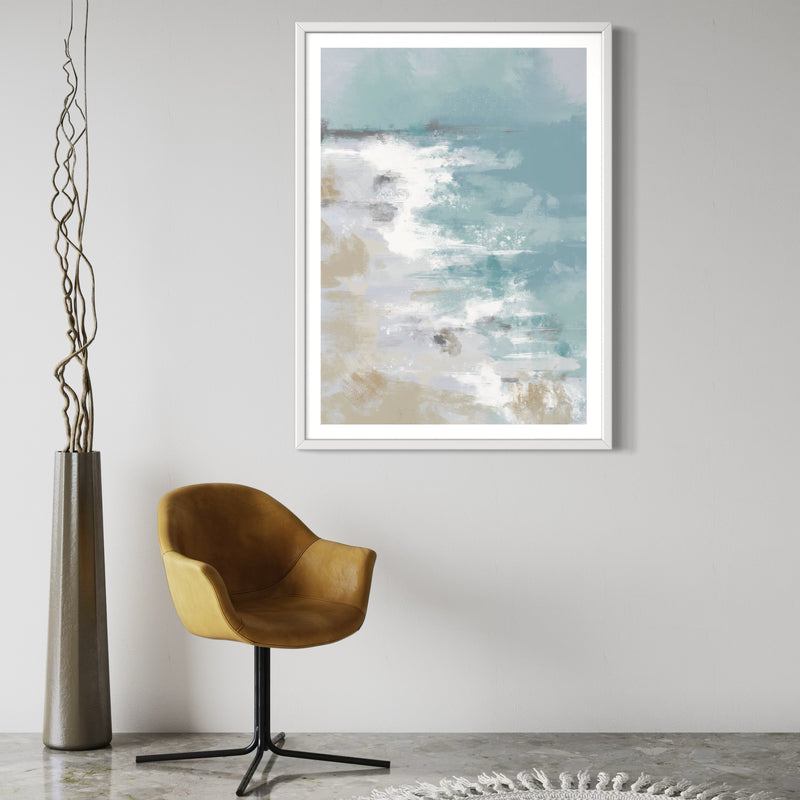 Set of 1 - Abstract Art 'Ocean Days'