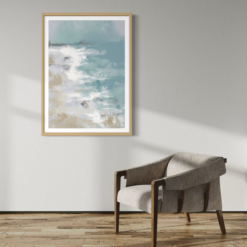 Set of 1 - Abstract Art 'Ocean Days'