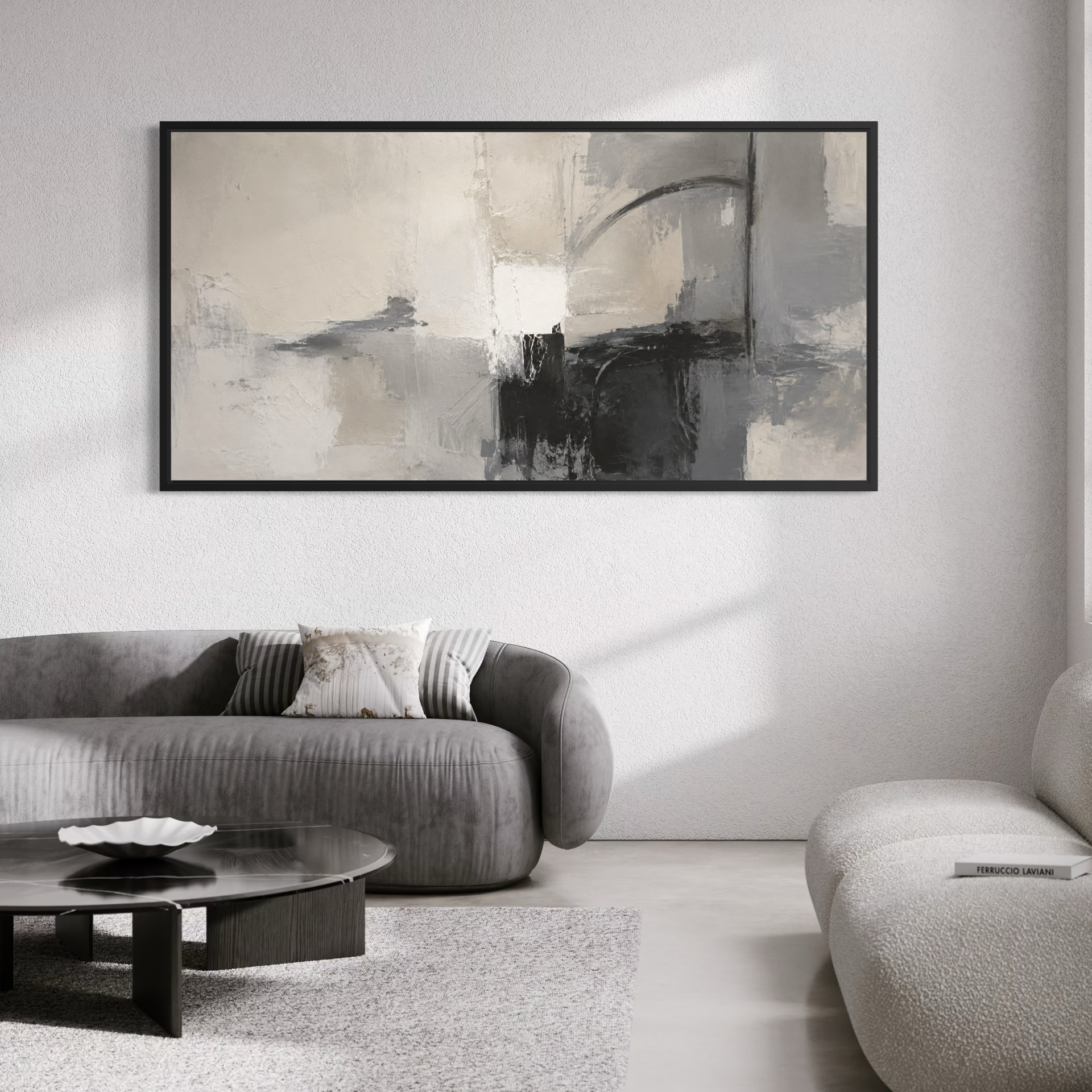 Framed Canvas - Bilbao