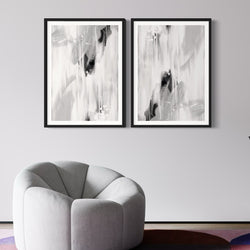 Abstract Art Set of 2 prints - Monaco