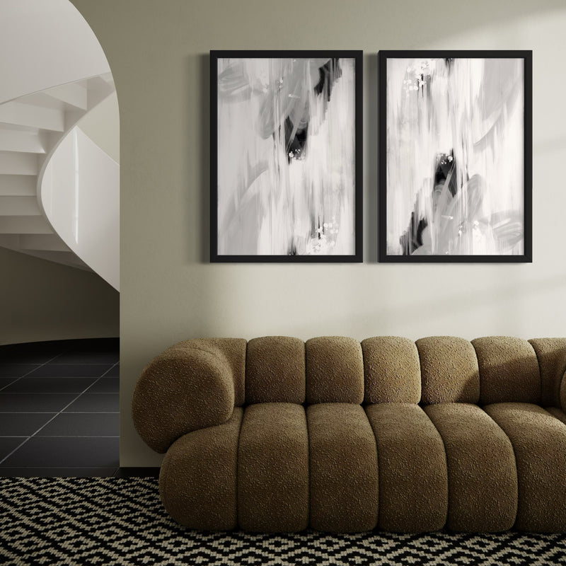 Abstract Art Set of 2 prints - Monaco