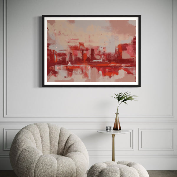 Set of 1 - Abstract Art 'Porto'