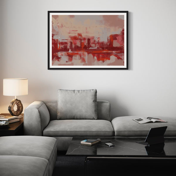 Set of 1 - Abstract Art 'Porto'