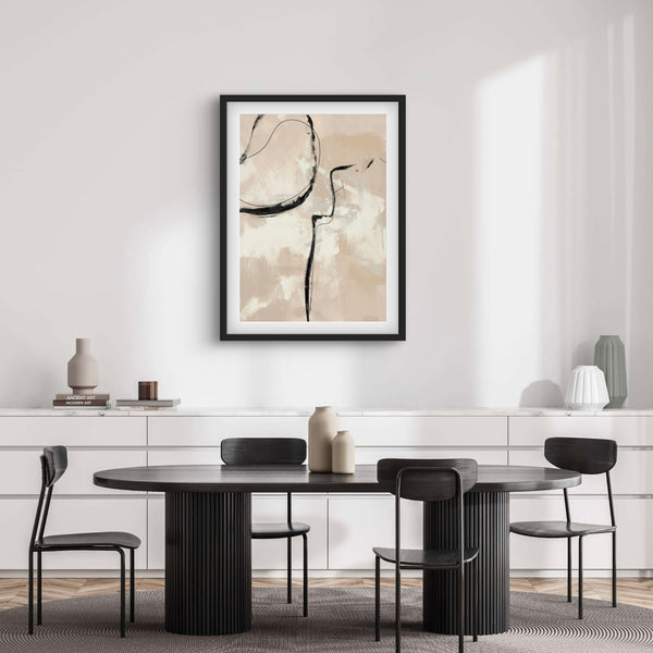 Set of 1 - Abstract Art 'Paris'