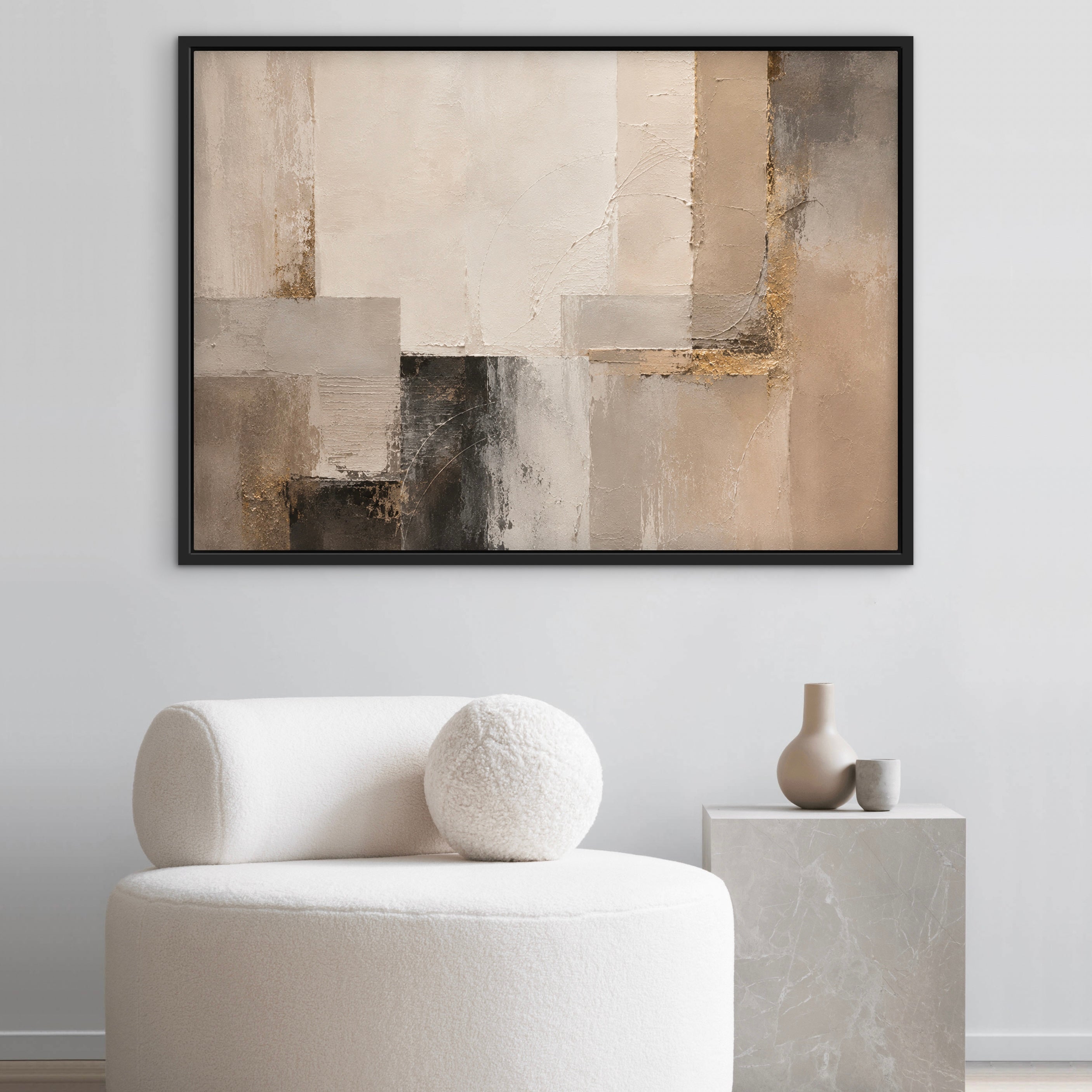 Framed Canvas - Strata