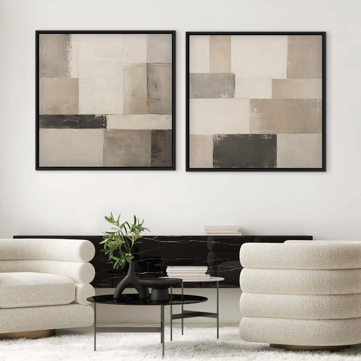 Framed Canvas Set of 2 - Bruges