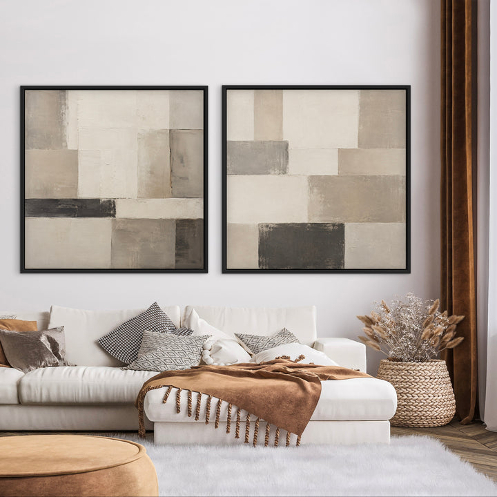 Framed Canvas Set of 2 - Bruges