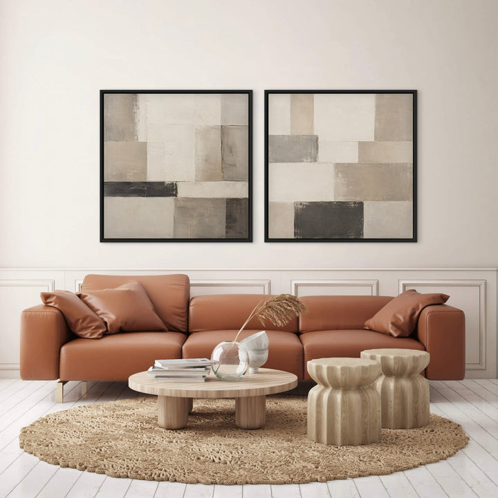 Framed Canvas Set of 2 - Bruges
