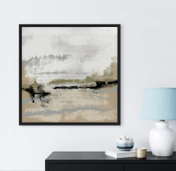 Framed Canvas - Ubud