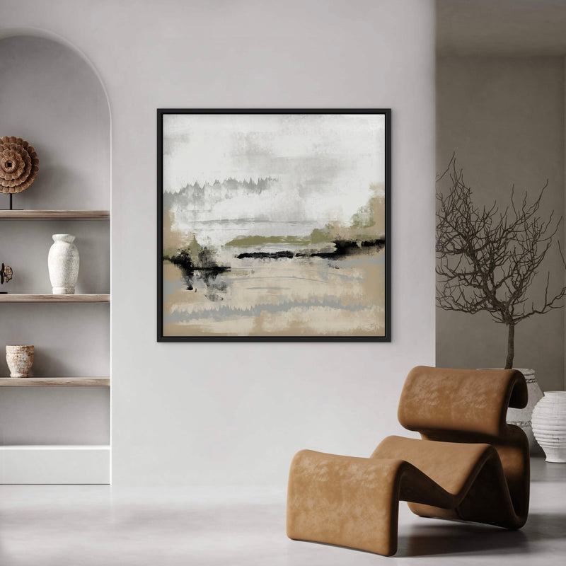 Framed Canvas - Ubud