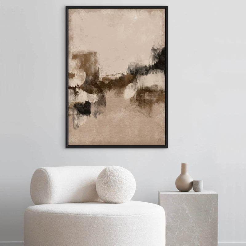 Framed Canvas - Malibu