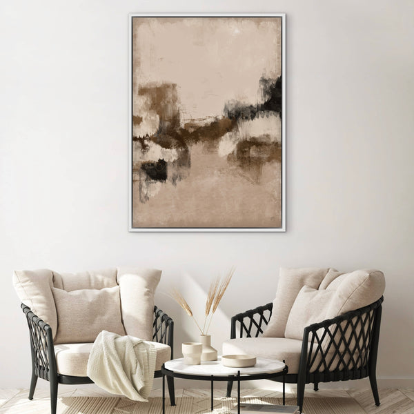 Framed Canvas - Malibu